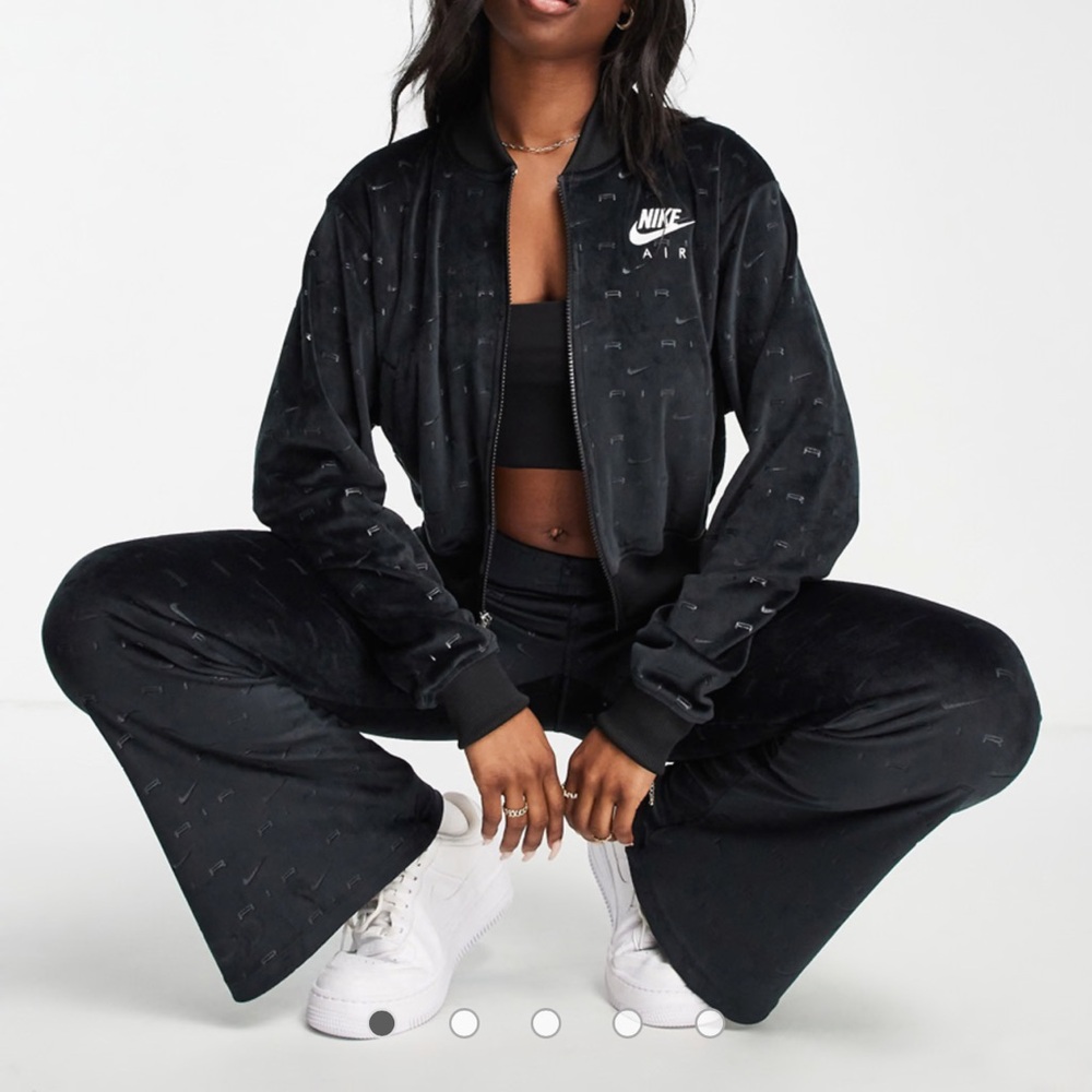 Nike‎ Air Black Velour Tracksuit Jacket 3X